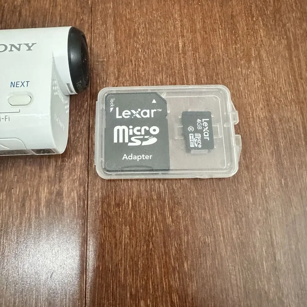 Sony HDR-AS100V 13.5MP HD Splashproof Action Camera WiFi Exmor R Steady Shot